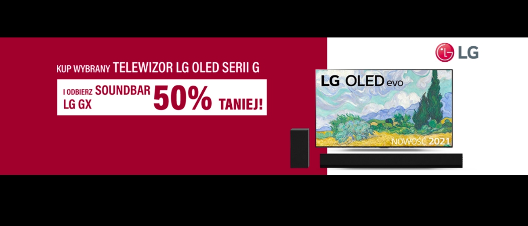 Promocja LG w Rtv Euro Agd - kup taniej telewizor z soundbarem!