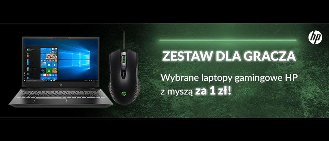 Promocja HP w RTV EURO AGD - kup wybrany laptop HP i odbierz mysz w prezencie za 1 zł!
