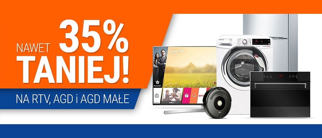 Promocja w sklepach Avans - kup zestaw sprzęt&oacute;w i odbierz do 35% rabatu na najtańszy produkt!