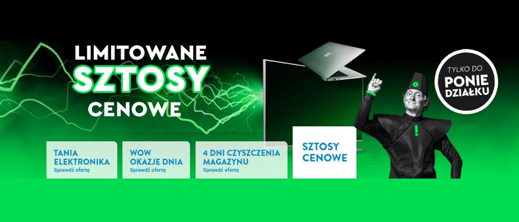 Promocja LIMITOWANE SZTOSY CENOWE w Ole Ole - kup wybrane RTV taniej z kodem rabatowym!
