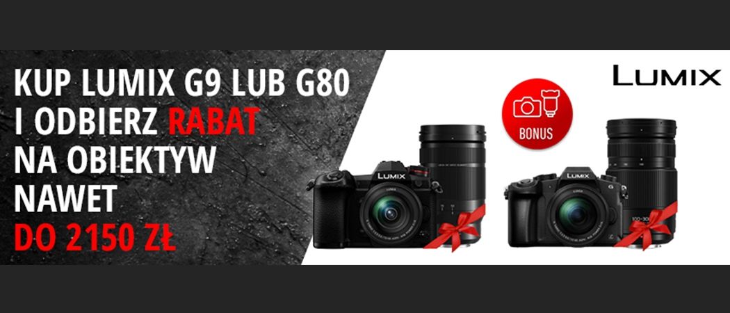 Promocja w RTV EURO AGD - kup aparat lub obiektyw Panasonic i odbierz nawet do 2150 zł rabatu!
