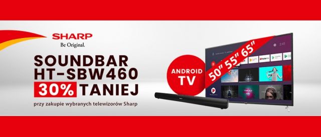Promocja SHARP w RTV EURO AGD