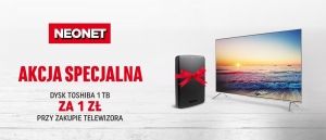 Promocja na telewizory w NEONET