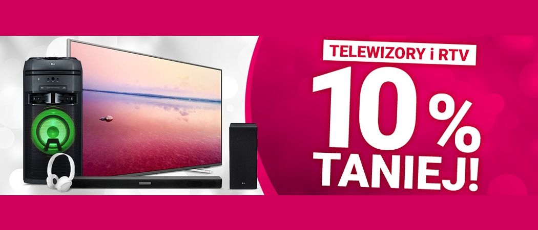 Promocja Avans na telewizory i audio - kup jeszcze taniej wybrane RTV!