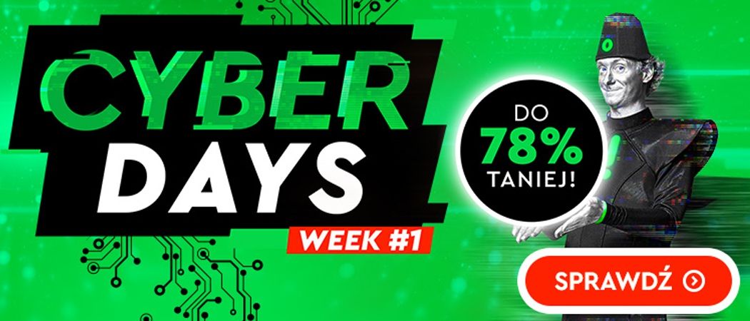 Promocja CYBER DAYS w Ole Ole - kup jeszcze taniej promocyjny telewizor, laptop, smartfon i wiele innych!
