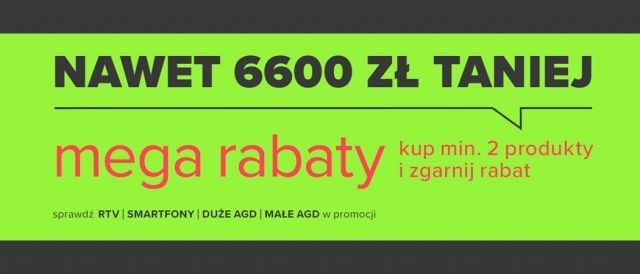 Promocja MEGA RABATY w NEONET
