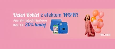 Promocja na aparaty INSTAX w RTV EURO AGD