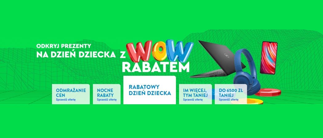 Promocja RABATOWY DZIEŃ DZIECKA w Ole Ole - kup jeszcze taniej wybrany smartfon, tablet i wiele innych!