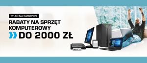 Promocja na laptopy i sprzęt komputerowy w Saturn