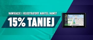 Promocja na nawigacje i rejestratory z rabatem w NEONET