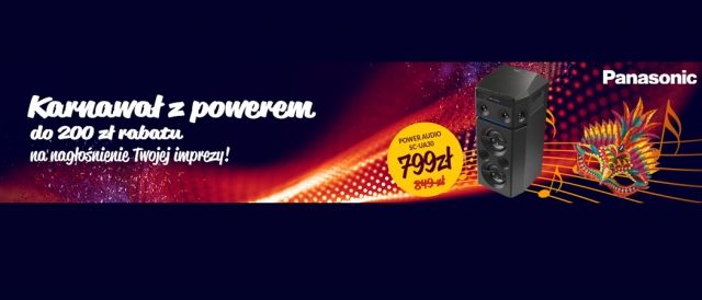 Promocja na sprzęt audio w RTV EURO AGD