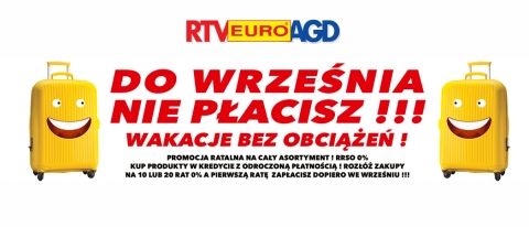 Promocja ratalna w RTV Euro AGD