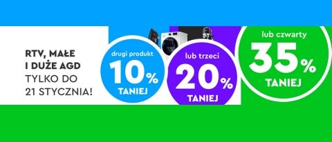 Promocja na zestawy sprzęt&oacute;w RTV w Ole Ole