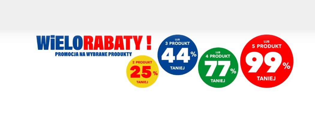 Promocja WIELORABATY w RTV EURO AGD - kup wybrane RTV i zyskaj rabat na jeden z produkt&oacute;w!