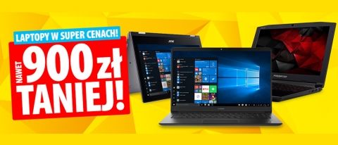 Promocja na laptopy w Media Expert