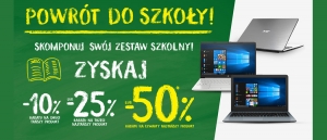 Promocja "Powr&oacute;t do szkoły" w Media Expert