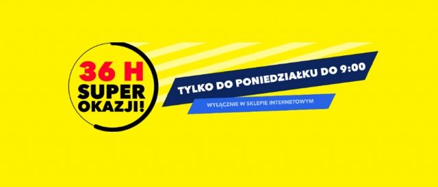 Promocja "36 godzin super okazji" w RTV EURO AGD