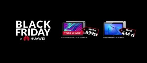Promocja "Black Friday" HUAWEI w RTV EURO AGD