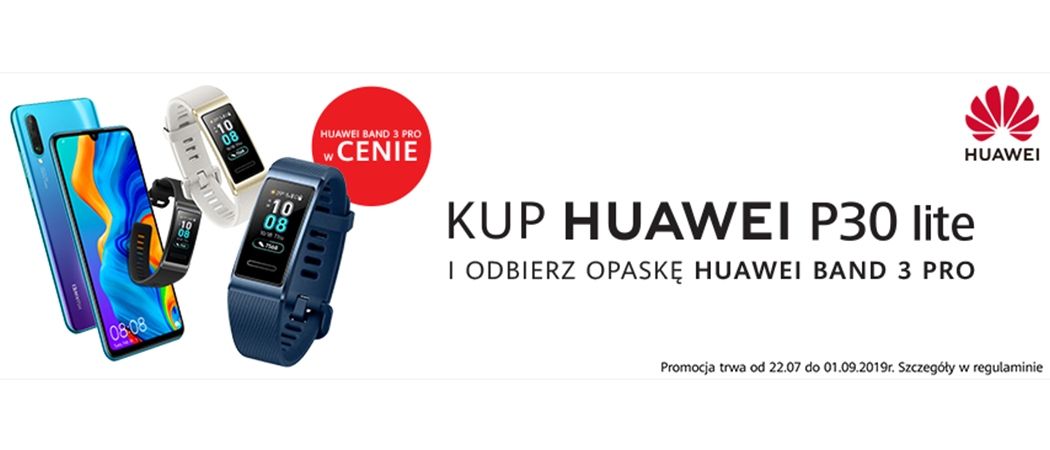 Promocja w RTV EURO AGD - kup promocyjny smartfon HUAWEI i odbierz opaskę w prezencie!