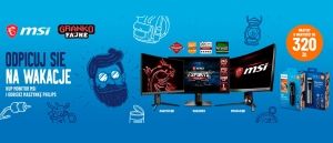 Promocja na monitory MSI