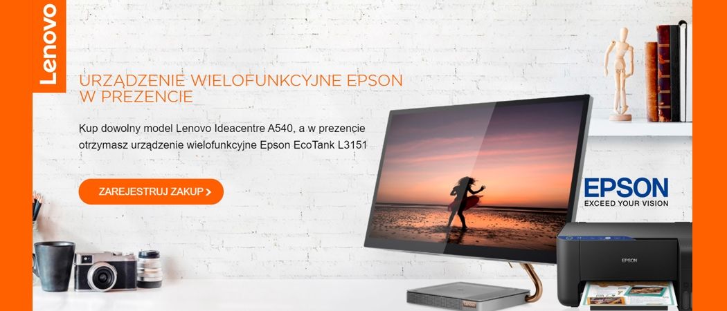 Promocja LENOVO - kup promocyjny komputer LENOVO i zyskaj drukarkę w prezencie!