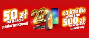 Promocja na smartfony w Media Markt