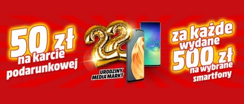 Promocja na smartfony w Media Markt