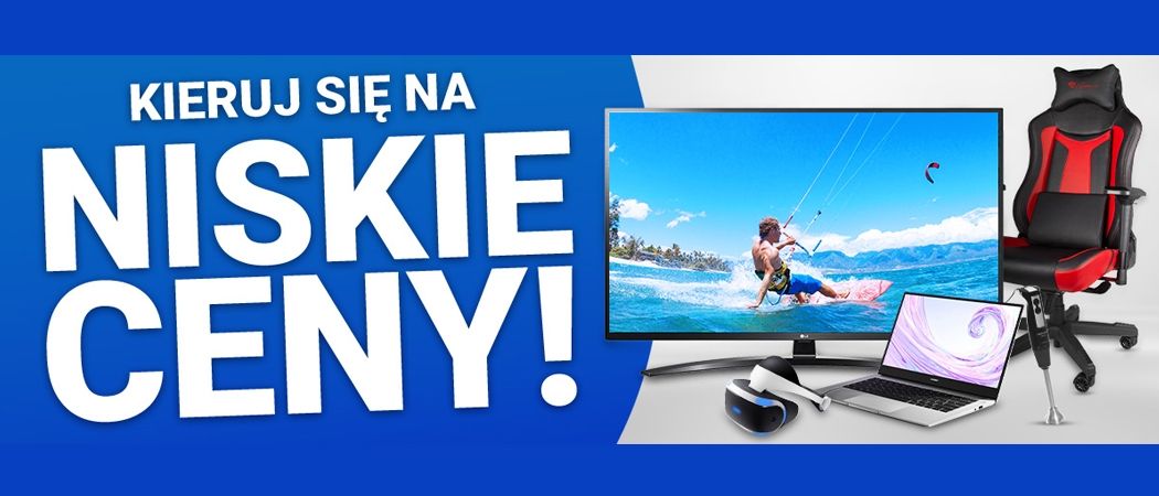 Promocja KIERUJ SIĘ NA NISKIE CENY w Avans - kup taniej promocyjne RTV!