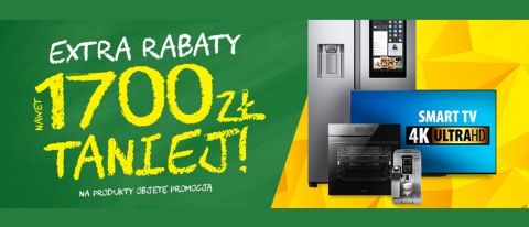 Promocja "Extra rabaty" w Media Expert