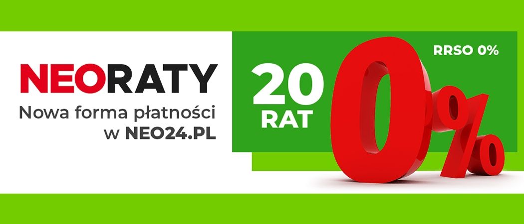 Kup sprzęt na nawet 20 darmowych rat w promocji ratalnej sklep&oacute;w Neo24!