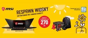 Promocja na laptopy MSI w Media Expert