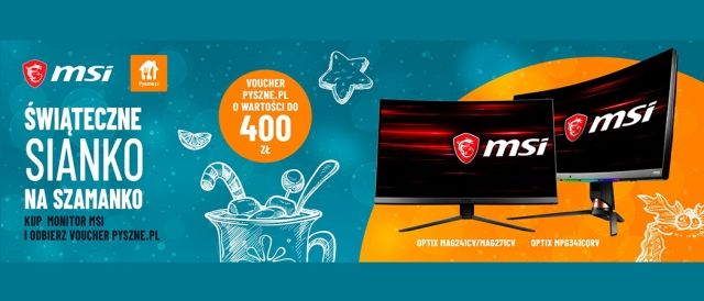 Promocja "Świąteczne sianko na szamanko" MSI
