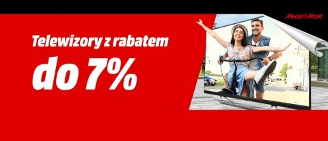Rabaty na telewizory w Media Markt!