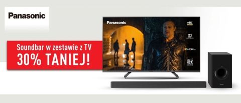 Promocja na telewizory PANASONIC w Media Expert