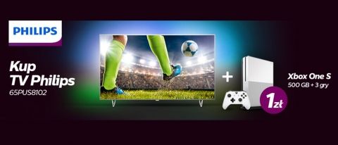 Promocja na telewizory Philips z prezentem w RTV EURO AGD