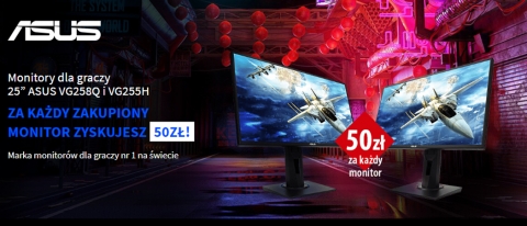 Promocja na monitory ASUS w Media Expert