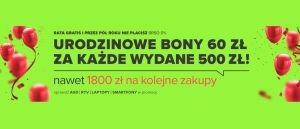Promocja URODZINOWE BONY w NEONET