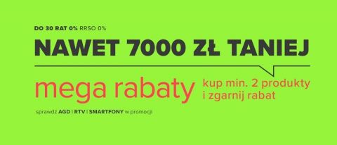 Promocja MEGA RABATY w Neonet 