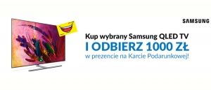 Promocja na telewizory SAMSUNG w RTV EURO AGD