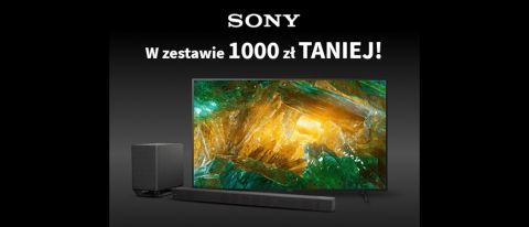 Promocja na telewizory SONY w Media Expert
