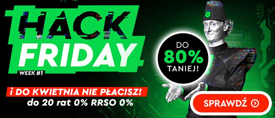 Promocja HACK FRIDAY w Ole Ole - kup jeszcze taniej promocyjne RTV!