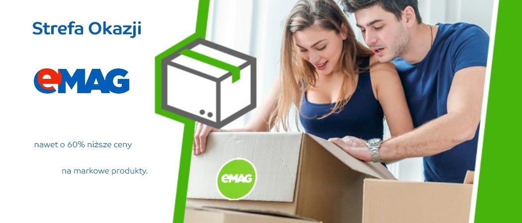 Strefa okazji eMAG - nawet 60% zniżki za wadę!