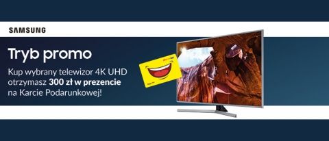 Promocja na telewizory SAMSUNG w RTV EURO AGD