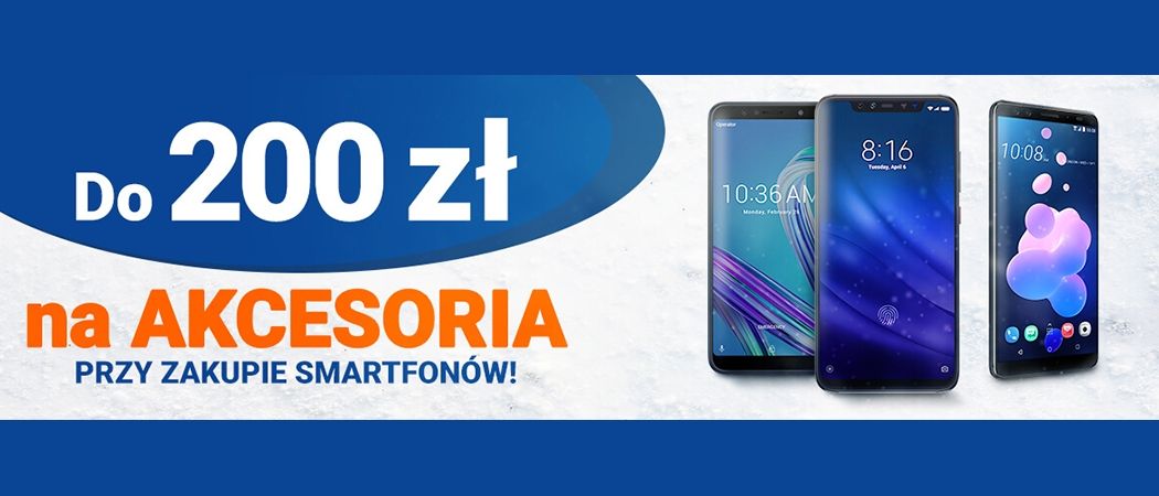 Do 200 zł na akcesoria przy zakupie promocyjnego smartfona w promocji Avans!