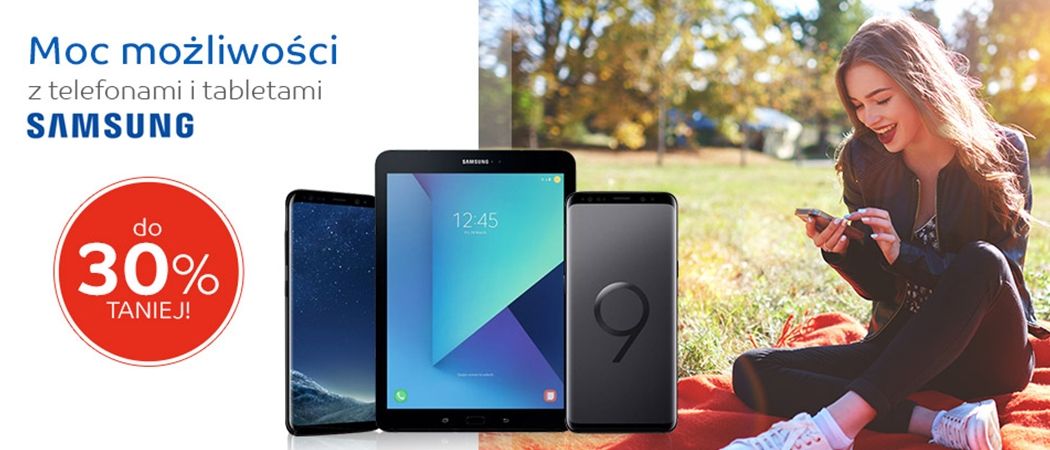 Smartfony i tablety SAMSUNG z rabatem do 30% w eMAG!