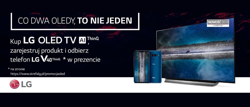 Promocja LG - kup promocyjny telewizor LG i odbierz smartfon w prezencie!