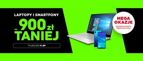Promocja na laptopy i smartfony w NEONET