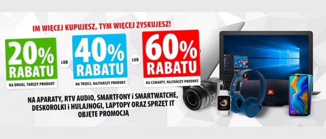 Promocja "Więcej kupujesz, więcej zyskujesz" w Media Expert