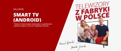 Radio gratis do telewizora MANTA