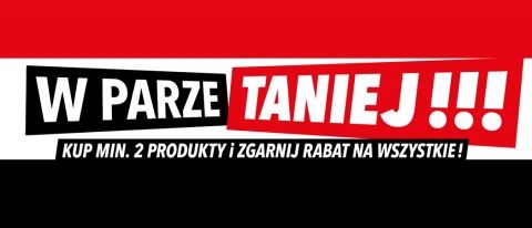 Promocja "W parze taniej" w RTV EURO AGD